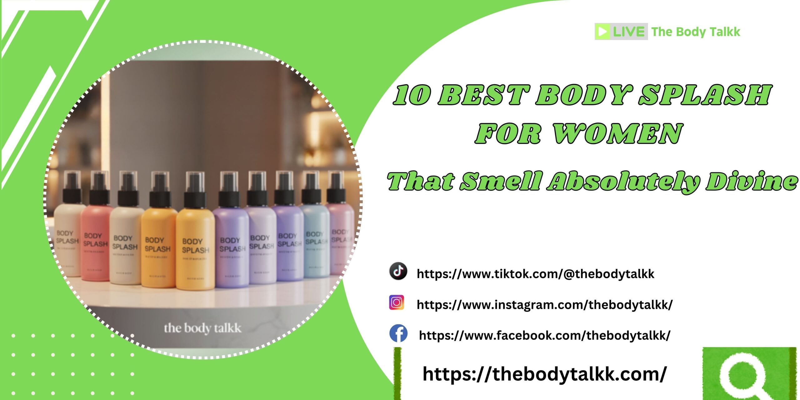 10 Best Body Splash for Women That Smell Absolutely Divine