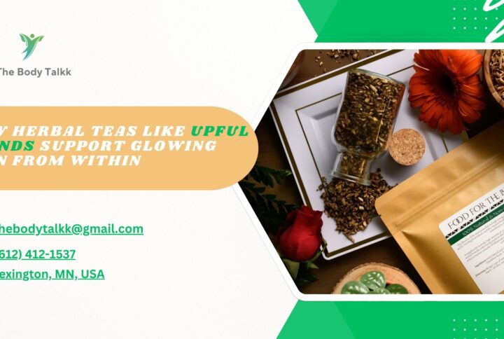 How Herbal Teas Like Upful Blends Support Glowing Skin from Within